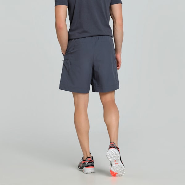 SEASONS Men's 7" Trail Running Shorts, Galactic Gray, extralarge-IND